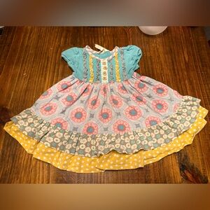 Matilda Jane Multicolor Ruffle Dress